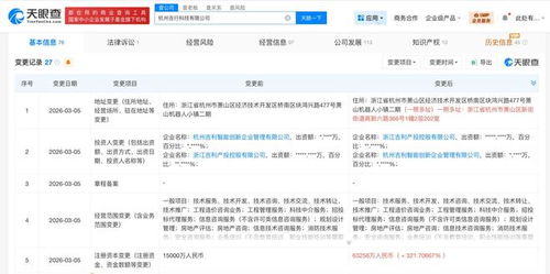 吉利旗下吉行科技公司增資至6.3億，增幅約322%，